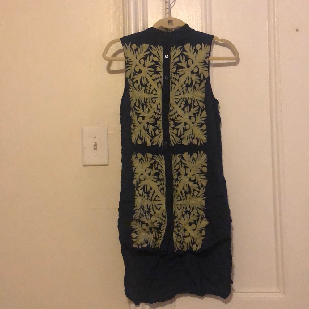 Mara Hoffman Hi Low Floral Tunic with Pockets